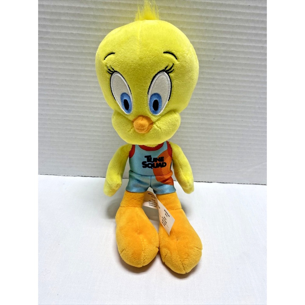 Space Jam A New Legacy Tune Squad Tweety plush 9" EUC stuffed toy